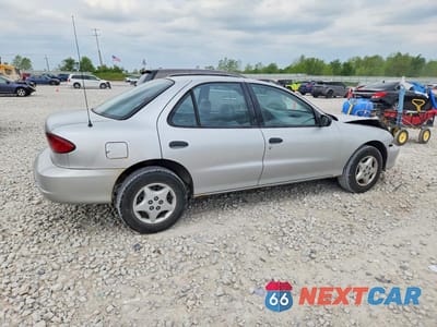 Trzecie zdjęcie samochodu z tyłu: 2001 CHEVROLET CAVALIER BASE VIN:1G1JC524117220757 - miniatura