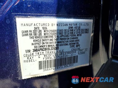 Zdjęcie 13 z 13 samochodu: 2025 NISSAN KICKS SV VIN:3N8AP6CBXSL326303 - miniatura