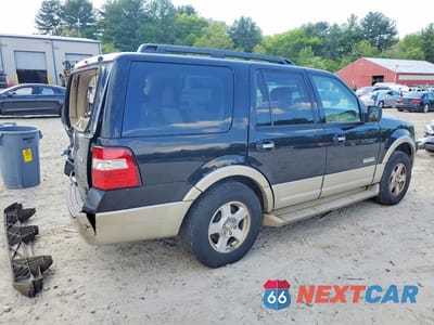 Trzecie zdjęcie samochodu z tyłu: 2007 FORD EXPEDITION EDDIE BAUER VIN:1FMFU18537LA26102 - miniatura