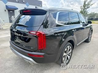 Trzecie zdjęcie samochodu z tyłu: 2022 KIA TELLURIDE S VIN:5XYP64HC4NG204790 - miniatura