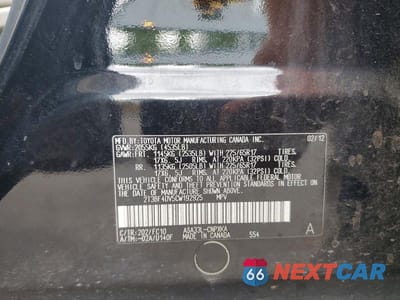 Zdjęcie 12 z 12 samochodu: 2012 TOYOTA RAV4 BASE VIN:2T3BF4DV5CW192925 - miniatura