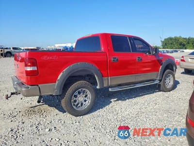 Trzecie zdjęcie samochodu z tyłu: 2004 FORD F150 SUPERCREW VIN:1FTPW14584KD25806 - miniatura