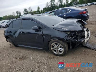 Czwarte zdjęcie samochodu z boku: 2019 TOYOTA COROLLA HATCHBACK SE VIN:JTNK4RBE2K3072308 - miniatura