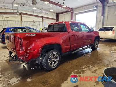Trzecie zdjęcie samochodu z tyłu: 2015 CHEVROLET COLORADO Z71 VIN:1GCGTCE33F1249468 - miniatura