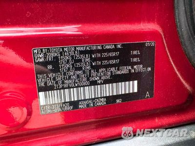Zdjęcie 10 z 14 samochodu: 2020 TOYOTA RAV4 XLE VIN:2T3P1RFV0LW100800 - miniatura