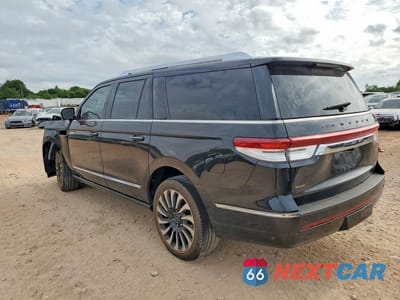 Drugie zdjęcie samochodu z przodu: 2022 LINCOLN NAVIGATOR L BLACK LABEL VIN:5LMJJ3TT9NEL13110 - miniatura
