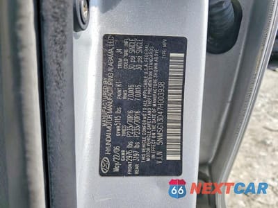 Zdjęcie 13 z 13 samochodu: 2007 HYUNDAI SANTA FE GLS VIN:5NMSG13D47H003938 - miniatura