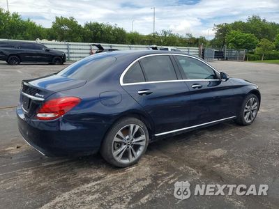 Trzecie zdjęcie samochodu z tyłu: 2018 MERCEDES-BENZ C 300 4MATIC VIN:55SWF4KB8JU242678 - miniatura