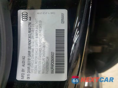 Zdjęcie 12 z 12 samochodu: 2016 AUDI A6 PREMIUM VIN:WAUFFAFCXGN065027 - miniatura