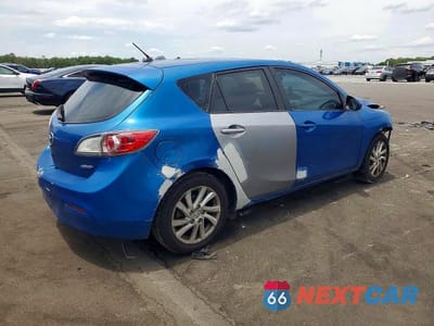 Trzecie zdjęcie samochodu z tyłu: 2012 MAZDA 3 I VIN:JM1BL1L86C1654510 - miniatura