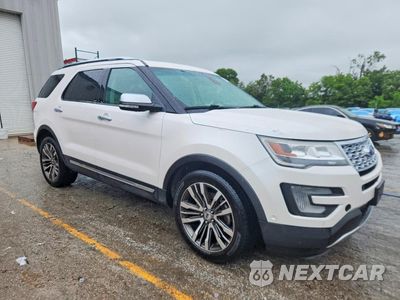 Czwarte zdjęcie samochodu z boku: 2016 FORD EXPLORER PLATINUM VIN:1FM5K8HT6GGC71610 - miniatura