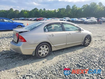 Trzecie zdjęcie samochodu z tyłu: 2006 HONDA CIVIC LX VIN:1HGFA15576L020031 - miniatura
