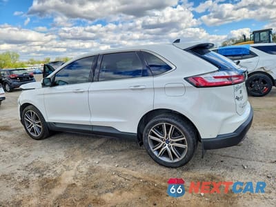 Drugie zdjęcie samochodu z przodu: 2020 FORD EDGE TITANIUM VIN:2FMPK4K96LBB42069 - miniatura