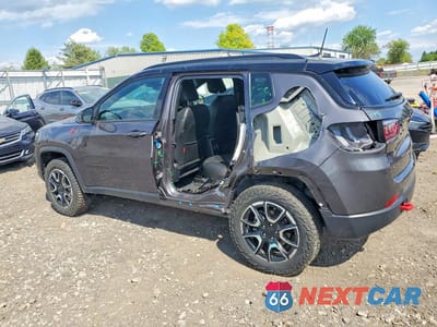 Drugie zdjęcie samochodu z przodu: 2024 JEEP COMPASS TRAILHAWK VIN:3C4NJDDN9RT140788 - miniatura
