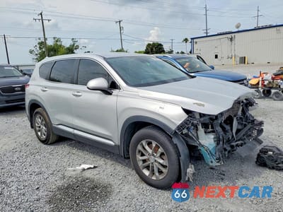 Czwarte zdjęcie samochodu z boku: 2019 HYUNDAI SANTA FE SE VIN:5NMS23AD5KH127805 - miniatura