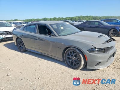 Czwarte zdjęcie samochodu z boku: 2023 DODGE CHARGER R VIN:2C3CDXCT0PH648531 - miniatura