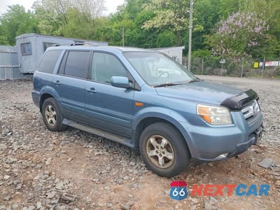 Czwarte zdjęcie samochodu z boku: 2006 HONDA PILOT EX VIN:2HKYF18636H519488 - miniatura