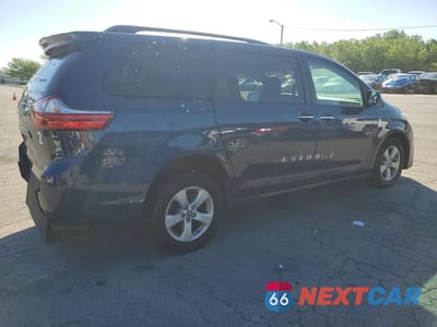 Trzecie zdjęcie samochodu z tyłu: 2020 TOYOTA SIENNA LE VIN:5TDKZ3DC2LS055992 - miniatura
