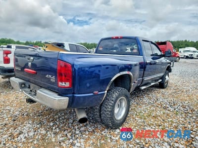 Czwarte zdjęcie samochodu z boku: 2005 DODGE RAM 3500 ST VIN:3D7MS48C15G806682 - miniatura