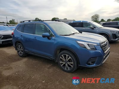 Czwarte zdjęcie samochodu z boku: 2023 SUBARU FORESTER LIMITED VIN:JF2SKAPC4PH447386 - miniatura