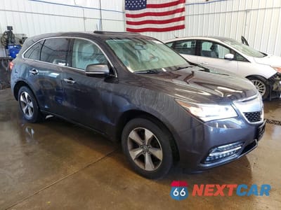Czwarte zdjęcie samochodu z boku: 2014 ACURA MDX VIN:5FRYD4H26EB016442 - miniatura