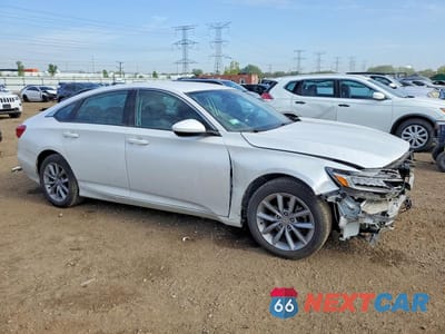 Czwarte zdjęcie samochodu z boku: 2021 HONDA ACCORD LX VIN:1HGCV1F15MA078974 - miniatura