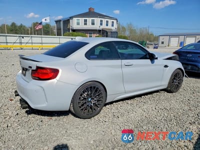 Trzecie zdjęcie samochodu z tyłu: 2020 BMW M2 COMPETITION VIN:WBS2U7C02L7E11392 - miniatura