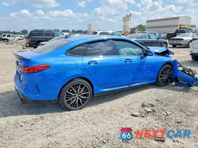 Trzecie zdjęcie samochodu z tyłu: 2022 BMW M235XI VIN:WBA13AL06N7L27818 - miniatura