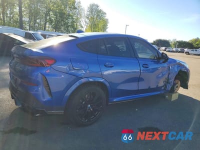 Trzecie zdjęcie samochodu z tyłu: 2020 BMW X6 M50I VIN:5UXCY8C07L9B19603 - miniatura