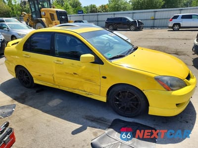 Czwarte zdjęcie samochodu z boku: 2005 MITSUBISHI LANCER RALLIART VIN:JA3AJ66F45U032318 - miniatura