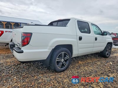 Trzecie zdjęcie samochodu z tyłu: 2014 HONDA RIDGELINE SPORT VIN:5FPYK1F70EB004587 - miniatura