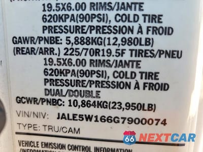Zdjęcie 13 z 13 samochodu: 2016 ISUZU NQR REFRIGERATED BOX TRUCK VIN:JALE5W166G7900074 - miniatura