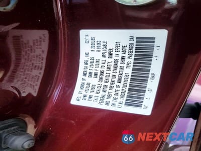 Zdjęcie 12 z 12 samochodu: 2014 HONDA ACCORD LX VIN:1HGCR2F32EA163557 - miniatura
