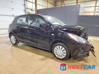 Czwarte zdjęcie samochodu z boku: 2024 MITSUBISHI MIRAGE ES VIN:ML32AUHJ5RH024757 - miniatura