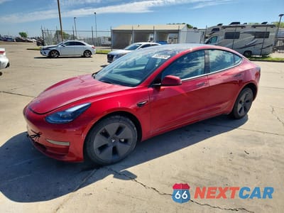 2022 TESLA MODEL 3 5YJ3E1EA1NF345939 - główne zdjęcie licytacji z USA - miniatura
