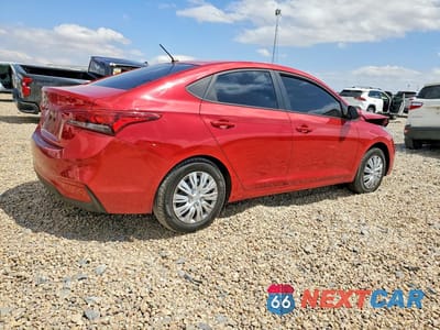 Trzecie zdjęcie samochodu z tyłu: 2022 HYUNDAI ACCENT SE VIN:3KPC24A60NE181178 - miniatura