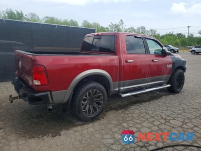 Trzecie zdjęcie samochodu z tyłu: 2013 RAM 1500 SLT VIN:1C6RR7LT6DS510852 - miniatura