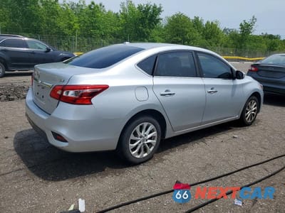 Trzecie zdjęcie samochodu z tyłu: 2019 NISSAN SENTRA SV VIN:3N1AB7AP3KY284268 - miniatura