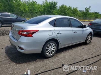 Trzecie zdjęcie samochodu z tyłu: 2019 NISSAN SENTRA SV VIN:3N1AB7AP3KY284268 - miniatura