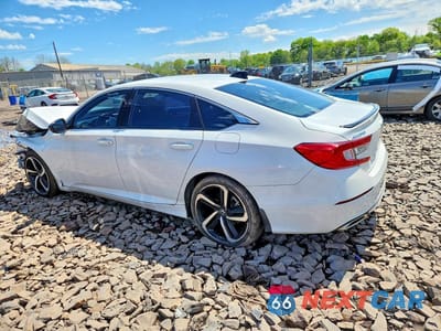 Drugie zdjęcie samochodu z przodu: 2022 HONDA ACCORD SPORT VIN:1HGCV1F34NA024195 - miniatura