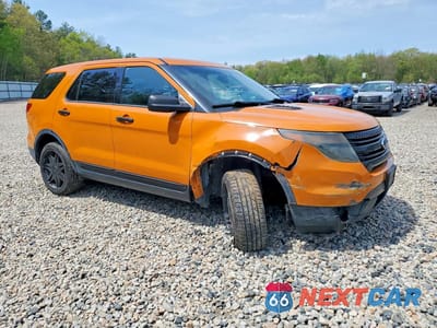 Czwarte zdjęcie samochodu z boku: 2014 FORD EXPLORER POLICE INTERCEPTOR VIN:1FM5K8AR1EGC14243 - miniatura