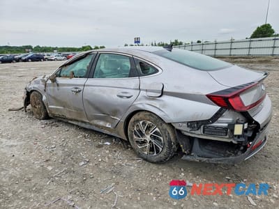 Drugie zdjęcie samochodu z przodu: 2021 HYUNDAI SONATA HYBRID BLUE VIN:KMHL24JJ5MA021492 - miniatura
