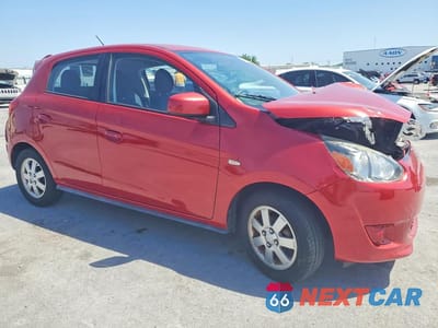 Czwarte zdjęcie samochodu z boku: 2015 MITSUBISHI MIRAGE DE VIN:ML32A3HJ3FH057441 - miniatura