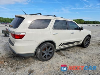 Trzecie zdjęcie samochodu z tyłu: 2011 DODGE DURANGO CREW VIN:1D4RD4GG1BC652958 - miniatura