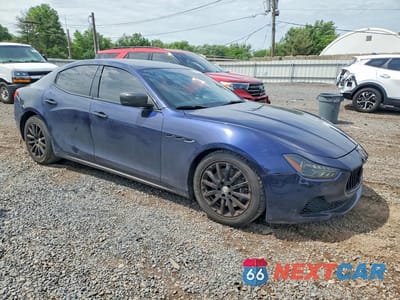 Czwarte zdjęcie samochodu z boku: 2014 MASERATI GHIBLI S VIN:ZAM57RTA4E1087750 - miniatura
