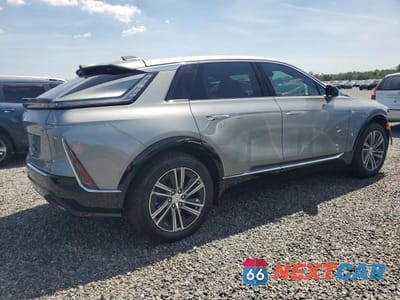 Trzecie zdjęcie samochodu z tyłu: 2026 CADILLAC LYRIQ LUXURY VIN:1GYKPNRK9TZ307652 - miniatura