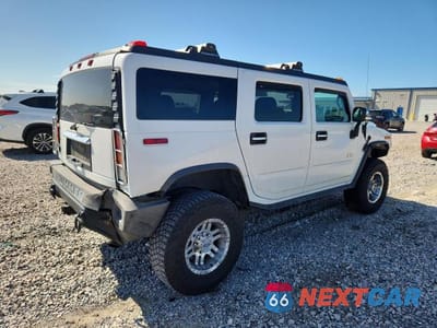 Trzecie zdjęcie samochodu z tyłu: 2004 HUMMER H2 VIN:5GRGN23U44H122571 - miniatura