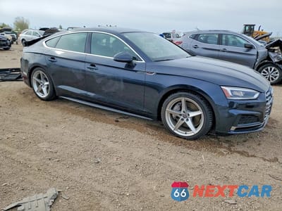 Czwarte zdjęcie samochodu z boku: 2018 AUDI A5 PREMIUM PLUS S-LINE VIN:WAUENCF54JA050422 - miniatura