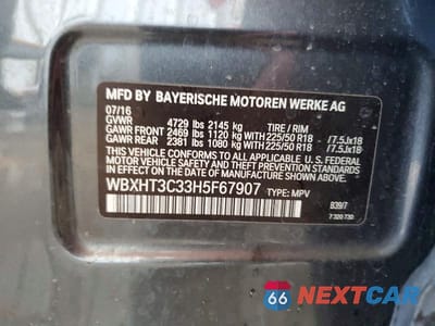 Zdjęcie 14 z 14 samochodu: 2017 BMW X1 XDRIVE28I VIN:WBXHT3C33H5F67907 - miniatura