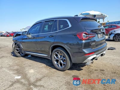 Drugie zdjęcie samochodu z przodu: 2023 BMW X3 SDRIVE30I VIN:5UX43DP05P9S75518 - miniatura